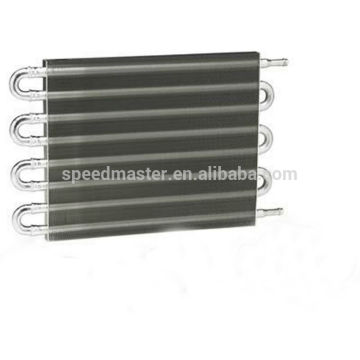 Enfriador de aceite de transmisión de aluminio universal 3/4 "espesor 3/8" empuje
