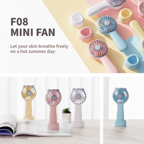 Draagbare Type-C Low Noise Handheld Small Fan