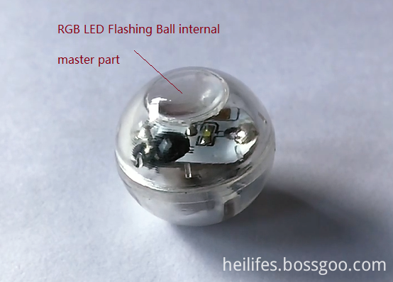 RGB LED Flashing Ball