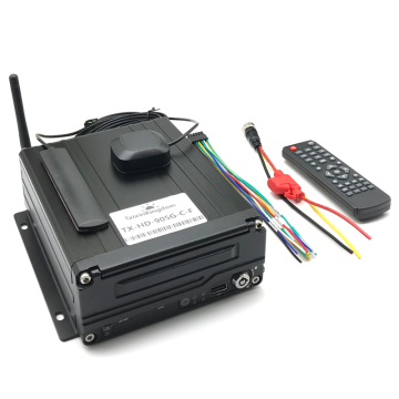4G GPS WiFi MDVR: 5CH 1080P Hard Disk Mobile DVR with 4CH AHD IPC HD H.265, CMSV6, CMSV7, and Intelligent AI for Trucks