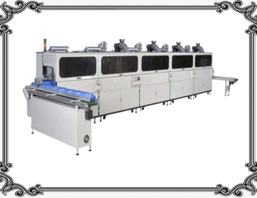 Automatic 1-2-3-4-5 color bottle screen printing machine
