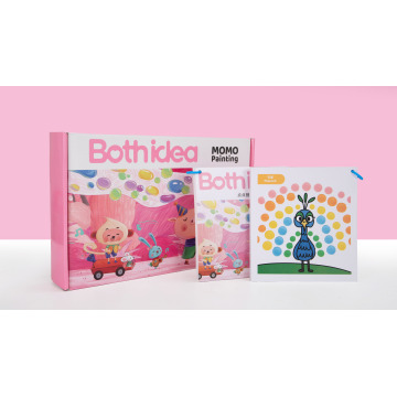 DIY الإصبع MOMO اللوحة غير السامة لحمأة الزيت