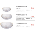 Ecofriendly PET Transparent Plastic Fruit Tray Salad Bowl
