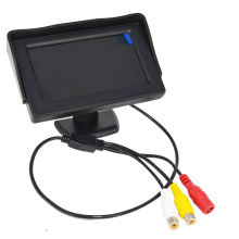 High Performance 4.3 Inch Desktop TFT LCD Monitor PAL/NTSC Monitor Display Reverse Camera Parking System for Car Rearview