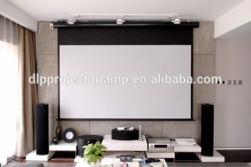 glass bead Projection Screen,RC white matte Electric Full HD projector Screen