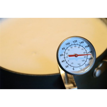 Thermomètre à mousse de lait de café bimétallique à cadran
