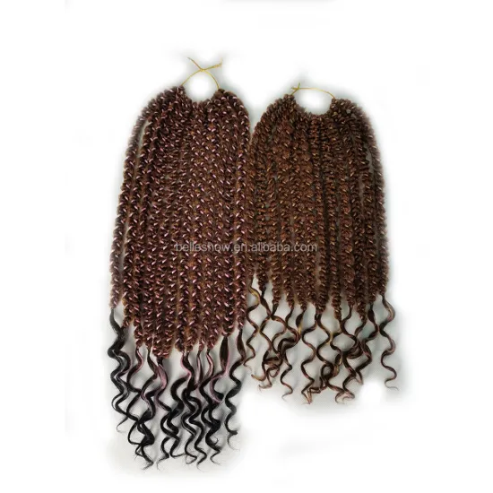 Hot sell 18 inch 12stands senegalese twist hair synthetic crochet extension Crochet box braids 3D box braid hair