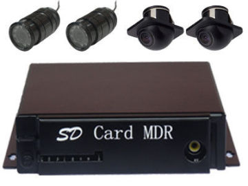 Via Usb Disk Firmware Update 4 Channel Video Input H.264 High Profile Mobile Dvr Gps