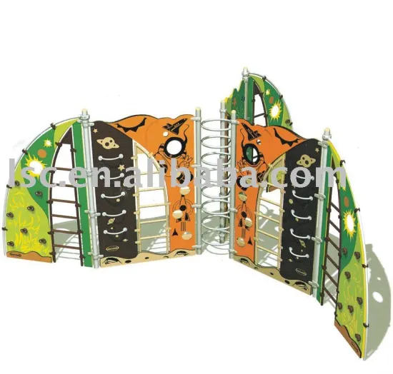 playground outdoor climbing wall