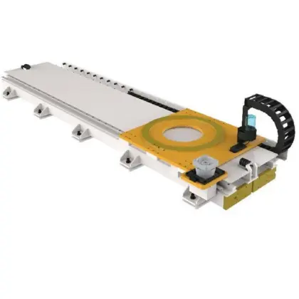 ABB IRB 1600ID with Megmeet MIG Welder, TBI Welding Torches, and CNGBS Robot Tracks