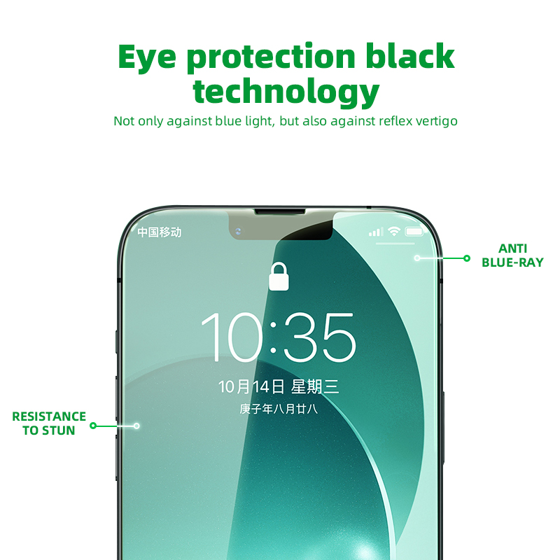 فيلم واقٍ من الخضار الخضراء فيلم واقية JPG Anti Green Light Screen Protective Film Jpg