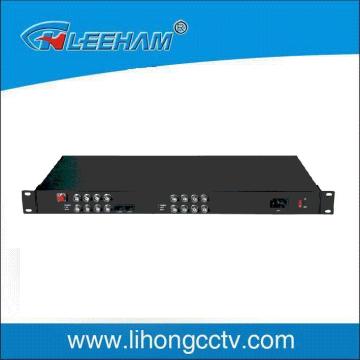 10 Digit PCM Digital Optical Transceiver of 16 Video