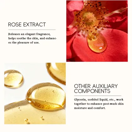 HUAJIAHUA Rose Essential Oil Soap, 200g Handmade Rose Shape Hanging Soap, Natural Shea Butter Olive Oil Moisturizing Bath Soap,