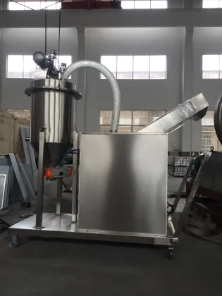 Vacuum transfer system vacuum conveyor for powder