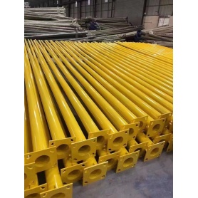outdoor steel Light Pole Octagonal Street Light Poles