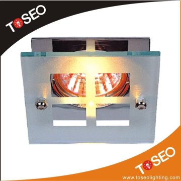 New style square crystal halogen downlight