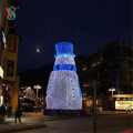LED 3D Snowman Christmas Motif Light