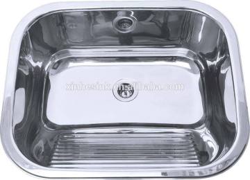 Sinks stainless steel laundry tub with cabinet for Brasil