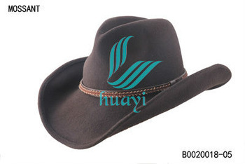 Fashion Men Felt Cowboy Hats