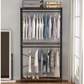 Multipurpose Metal Coat Clothes Rack