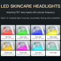 Dispositivo portátil de terapia de luz facial LED Omeina para el cuidado de la piel en el hogar
