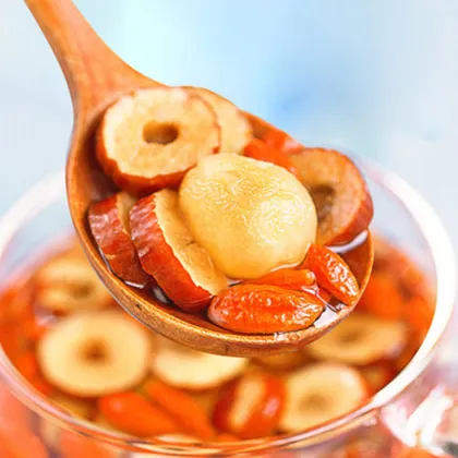 Chinese Wholesale Organic Slimming Longan Red Date Tea