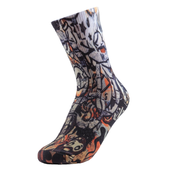 Chaussettes pour hommes Tendance en coton Impression anglaise