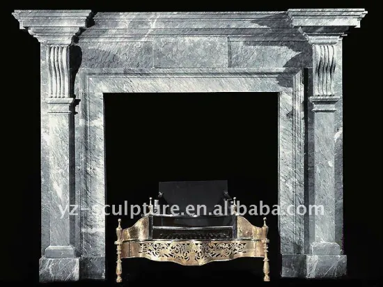 Line-Style Stone Fireplaces Mantel