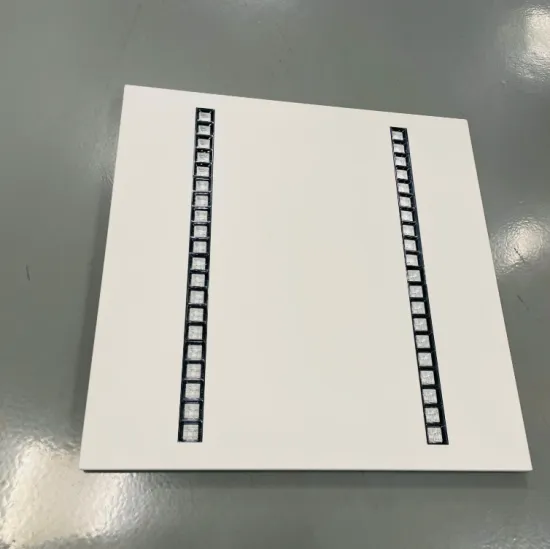 led lens panel light