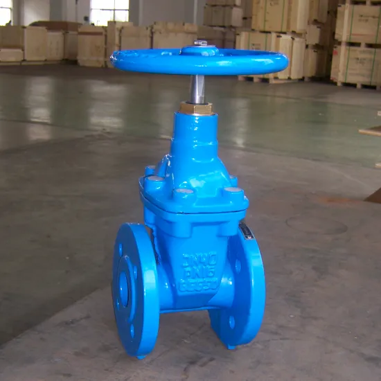 DIN3352 Ductile Iron Resilient Seat Gate Valve Handwheel