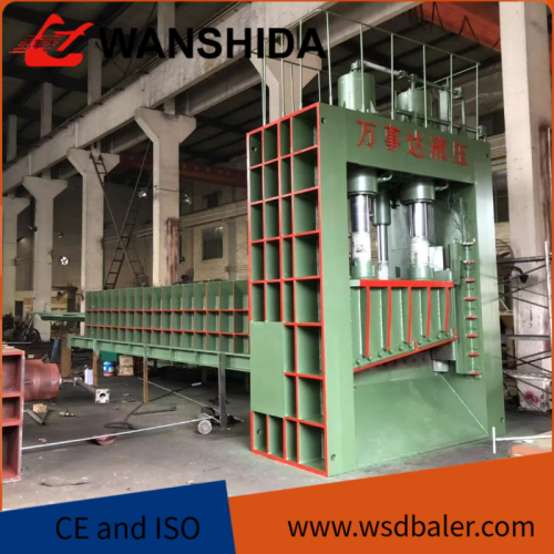 Máquina de cisalhamento de pórtico para economia de energia para processamento de sucata