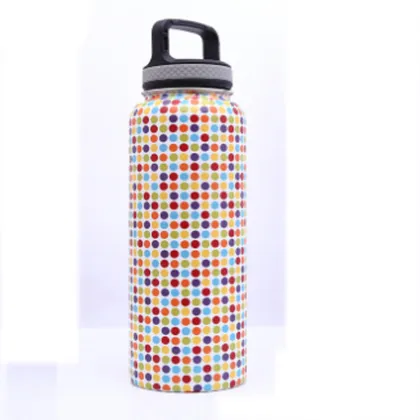 32oz/950ml Us Hydro Flask Vacuum Flask Sport Bottle Straw Lid