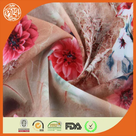 50D spandex chiffon fabric for women dress