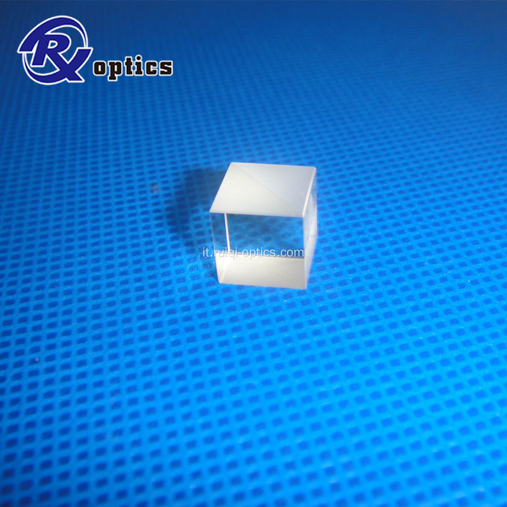 50/50 r/t k9 cubo di beamsplitter non polarizzante