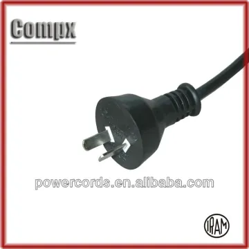 10A 250V 3 pin argentina power cord 2pin power cord