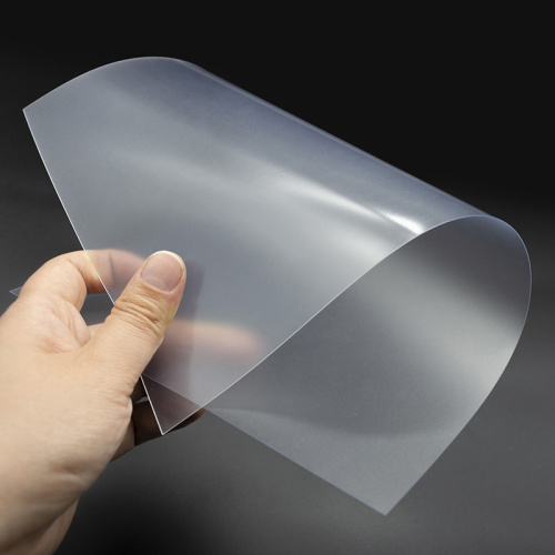 Embossed clear translucent hard pvc sheets