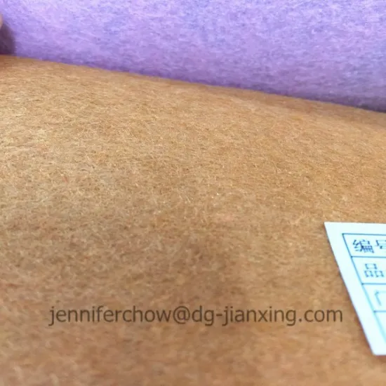 Needle punched felt fabric non woven interlining Trade Assurance supplier