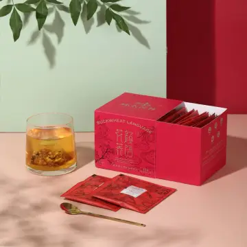 Buckwheat Tea with Black White Panda Gift Box