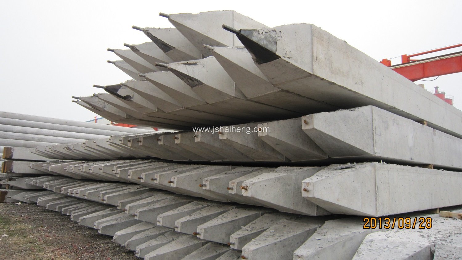 Concrete Solid Square Pile Mould