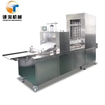 Cookies Slicing and Aligning Machine