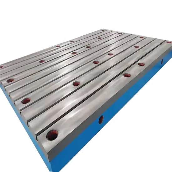 Cast Iron Platform Bending Plate with T-Groove: A Versatile Machine Tool Support Plate