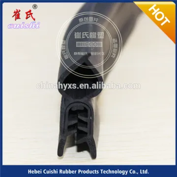 waterproof epdm rubber trim seal for auto