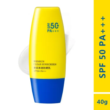 SPF 50 Korean Mineral Sunscreen Cream for Black Skin
