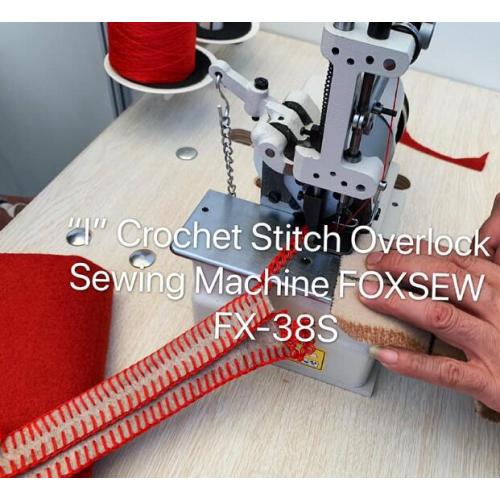I Crochet Stitch Overlock Machine à coudre