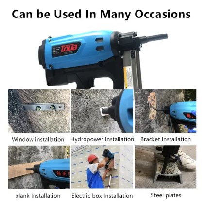 Toua Gas Nail Gun GSN50 Cordless Battery for Fastening Tools