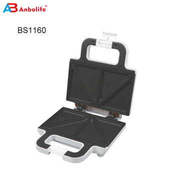 Neues Design 220V 110V Sandwich Toaster CE EMC GS LFGB RoHS Zulassung 2 Scheiben tragbarer gerösteter Sandwichhersteller