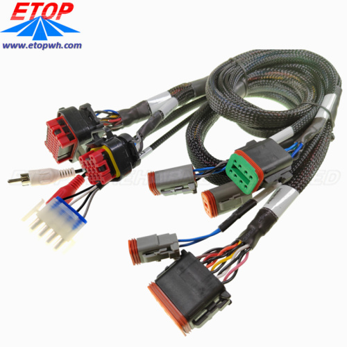 Kit de conjuntos de cables de arnés de cableado de automóvil personalizado