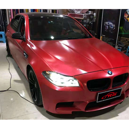 Pearl Metallic Red Car Vinyl Wrap Film