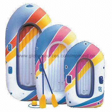 Inflatable Boats, Made of Durable PVC, Available in Attractive Design