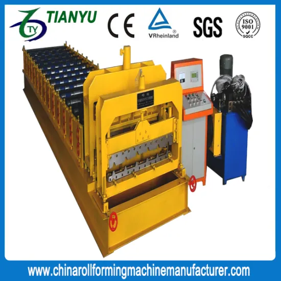 Automatic Glazed Mental Roof Tile Press Machine